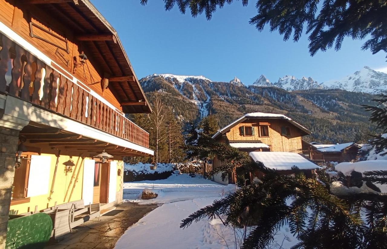 Le Jardin De Talefre Villa Chamonix Exteriör bild